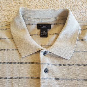 Van Heusen Men's Polo Style Short Sleeve Shirt, Size XXL
